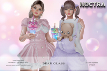 NOCTRA - Bear Glass L. Blue