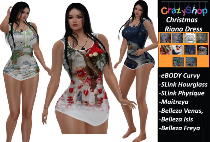 Crazy Christmas Riana Dress