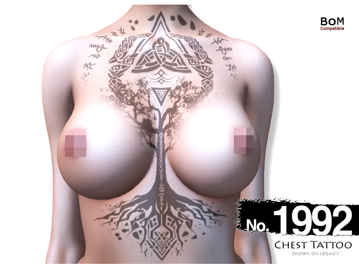 (Chest Tattoo) No.1992