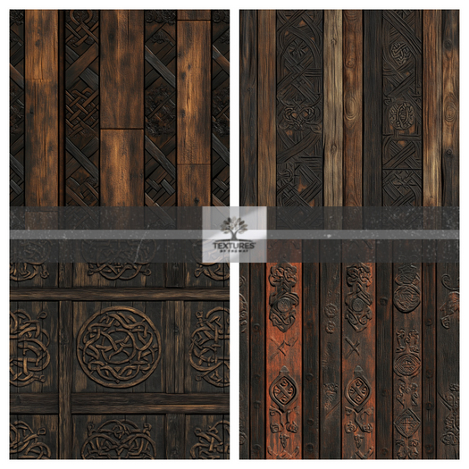 TB - NORSE RUNE CHURCH CEILING