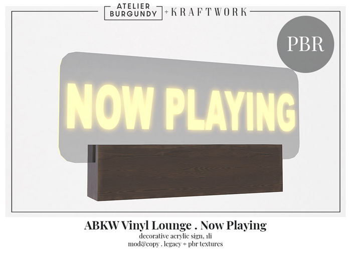 ABKW Vinyl Lounge . Now Playing (Add Me)