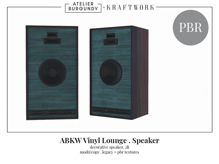 ABKW Vinyl Lounge . Speaker (Add Me)