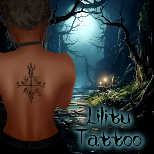 Lilitu back Tattoo