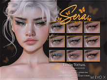 Sera - Feelin Textual - Eyeshadow & Glitters Set