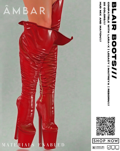 AMBAR JEANS - BLAIR BOOTS - FATPACK (UNPACKER)