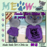 *MEOW* HoodieShirt KittenMe purple (rez)