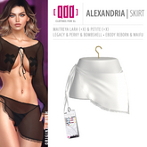 [ADD] Alexandria Skirt - White