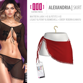 [ADD] Alexandria Skirt - Red
