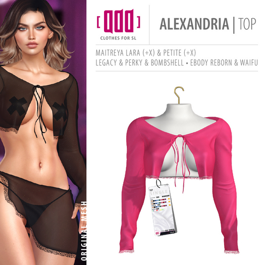 [ADD] Alexandria Top - Pink