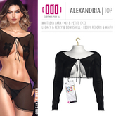 [ADD] Alexandria Top - Black