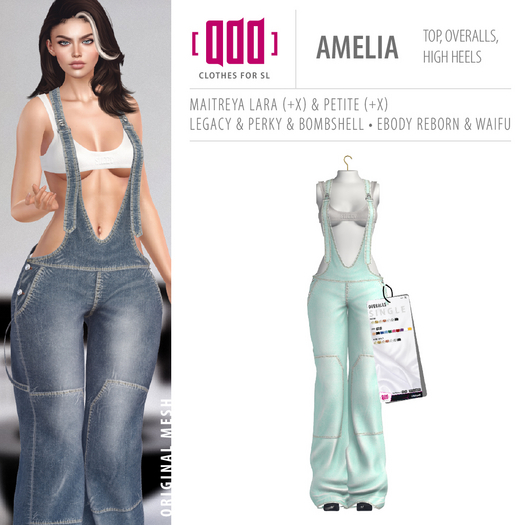 [ADD] Amelia Set - Jeans01