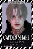 Barbiecide - Cayden Shape&Stylecard For EON Head Lel