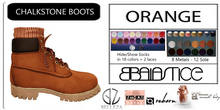 Baiastice_Chalkstone Boots-Orange