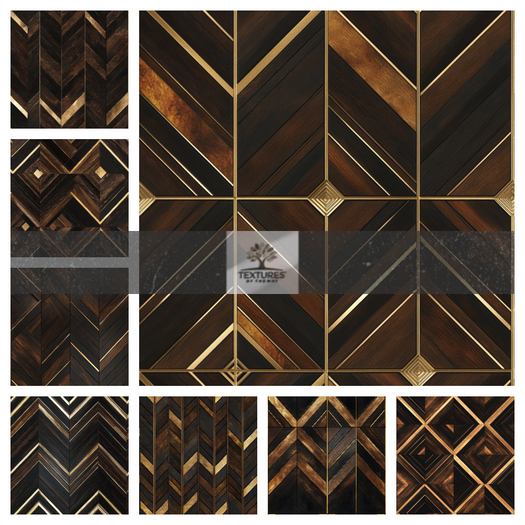 TB - ART DECO WOODEN FLOOR ( SEAMLESS )