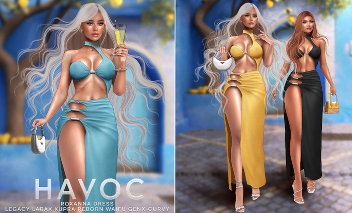 Havoc . Roxanna Dress . Fatpack