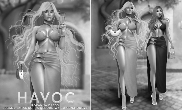 Havoc . Roxanna Dress . Demo