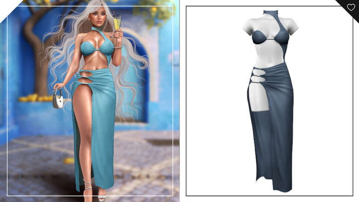 Havoc . Roxanna Dress . Bluey
