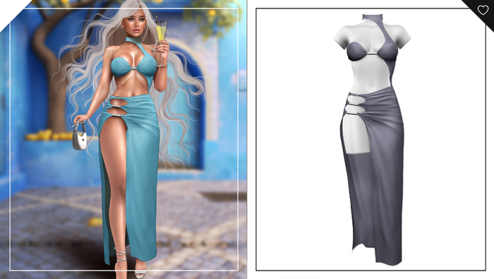 Havoc . Roxanna Dress . Bruise