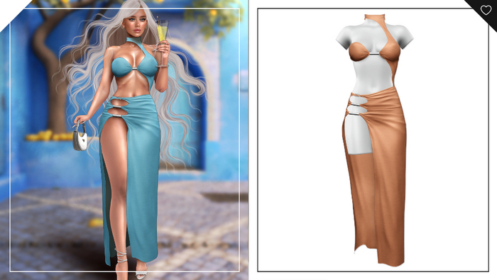 Havoc . Roxanna Dress . Camel