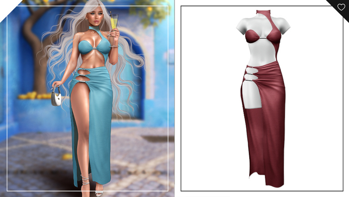 Havoc . Roxanna Dress . Chocolate