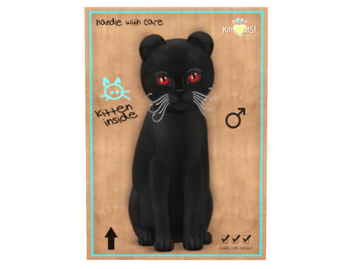 KittyCatS Box - 9T - M - Russian - Black