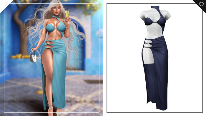 Havoc . Roxanna Dress . Midnight