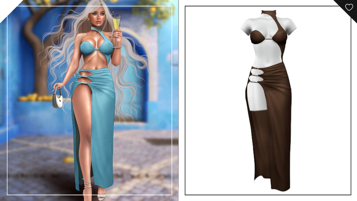 Havoc . Roxanna Dress . Pepper