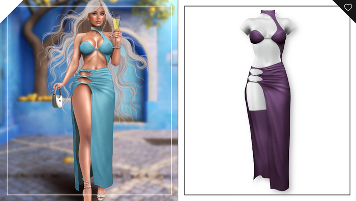 Havoc . Roxanna Dress . Plum