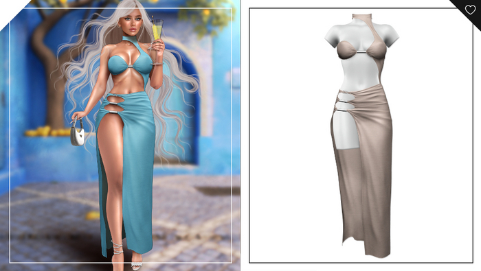 Havoc . Roxanna Dress . Rust