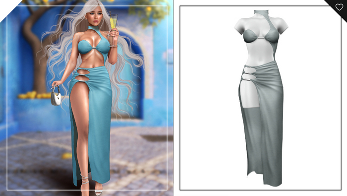 Havoc . Roxanna Dress . Succulent