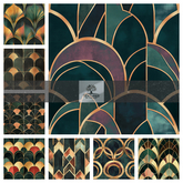 TB - LUXURY METALLIC WALLPAPER PK 1