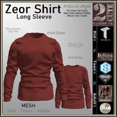 Zeor Shirt [2cute] Chili Oil