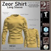 Zeor Shirt [2cute] Lemon Drop