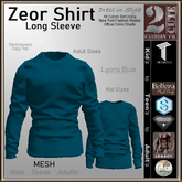 Zeor Shirt [2cute] Lyons Blue