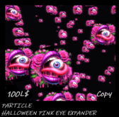PARTICLE HALLOWEEN PINK EYE EXPANDER