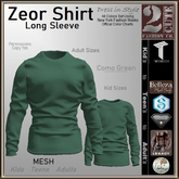 Zeor Shirt [2cute] Como Green -