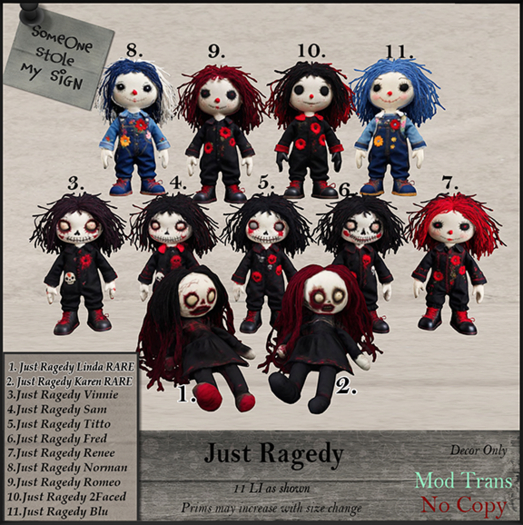 SSMS - 1. Just Ragedy Linda RARE