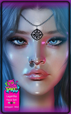 *PKC* Lagertha Face Jewels