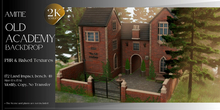 Amitie Old Academy Backdrop 