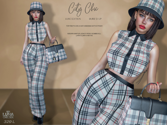 City Chic , Luxe, Burb`d Up , Complete Style Set