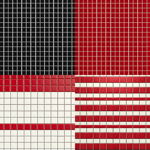 8 DINER TILES - Full Perm