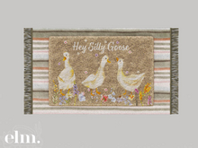 Elm. Darcy Doormat [Silly Goose]