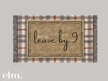 Elm. Darcy Doormat [Leave by 9]