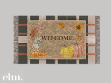 Elm. Darcy Doormat [Autumn Welcome]