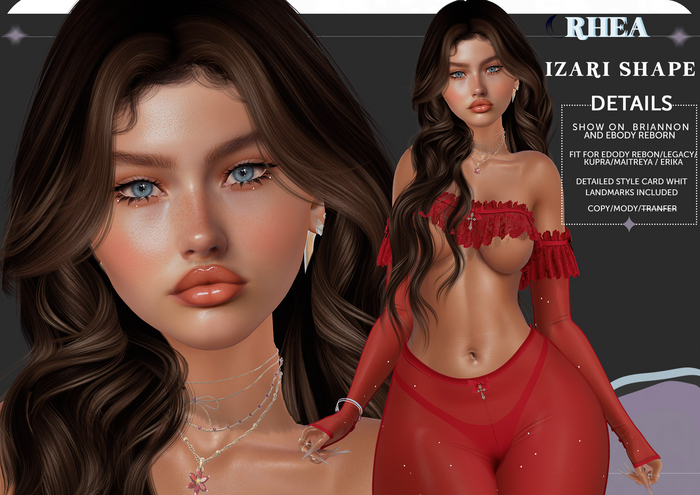 RHEA: IZARI SHAPE LELUT BRIANNON