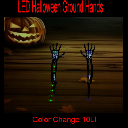 LED Halloween Ground Hands