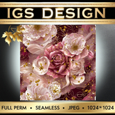 Full Perm Seamless Texture - Romantic Roses