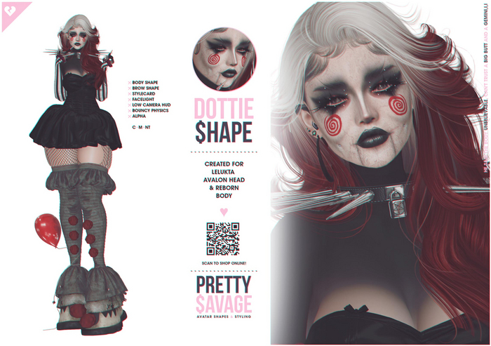 Pretty$avage - Dottie Shape