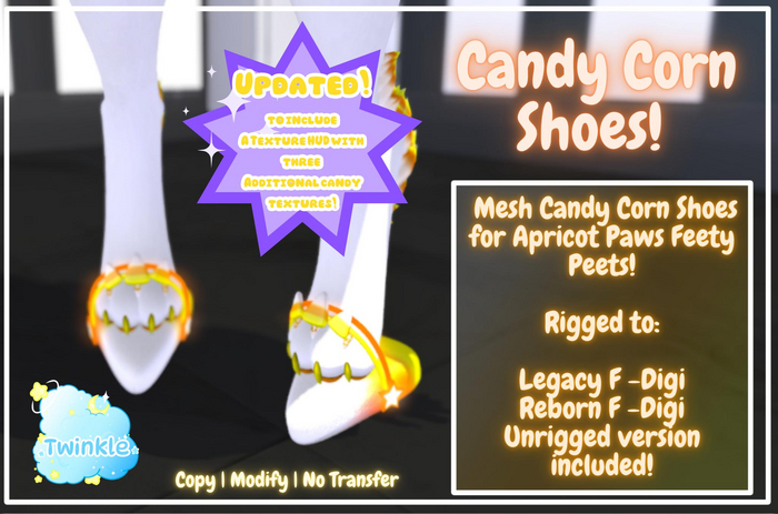 *Twinkle* Candy Corn Shoes!