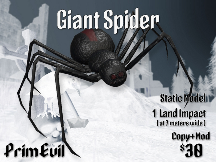 PrimEvil: Giant Spider